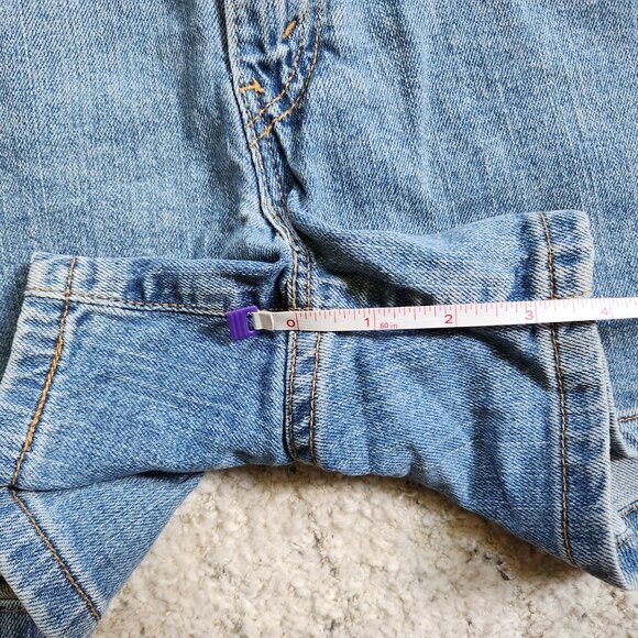 Vintage Levi's Low Rise Red Tab Denim Shorts Juniors Size 3 - Picture 14 of 16